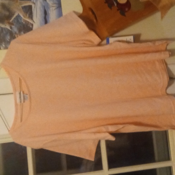 🟢BOGO🟢 NWTBon Worth Pink "BLUSH ROSE" Top - Picture 1 of 3